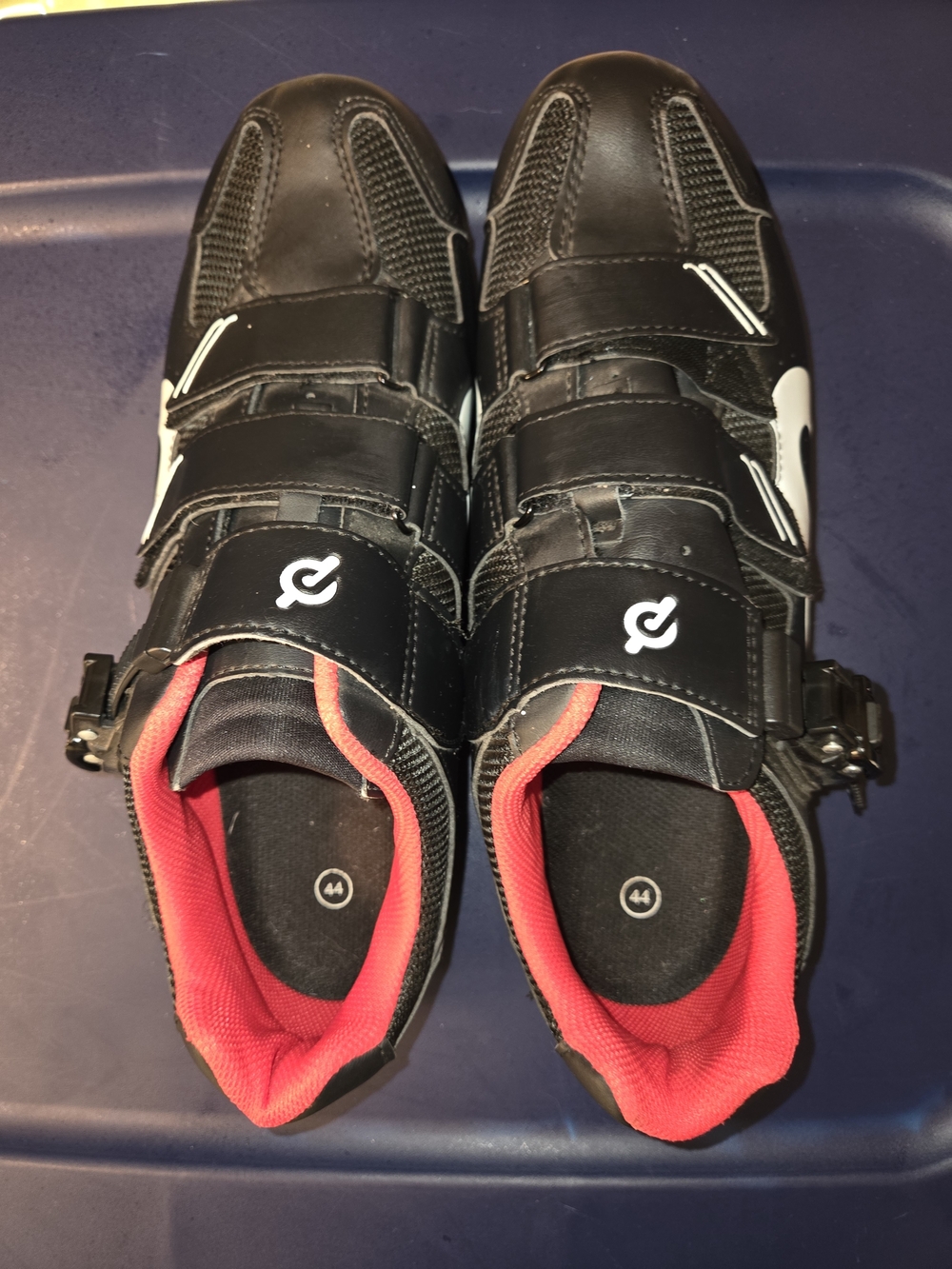 Original Peloton Cycling Shoes with Look Delta Cleats - Size EU 44.
